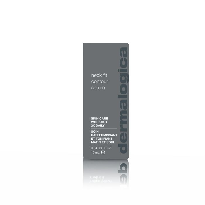 Фитнес-серум для шеи и декольте Neck Fit Contour Serum в упаковке для путешествий